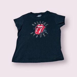 Women’s Rolling Stone Black Short Sleeve Crewneck Tee Shirt